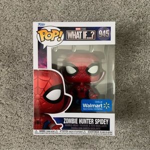Funko Pop: Zombie Hunter Spidey (Metallic) (Walmart Exclusive)